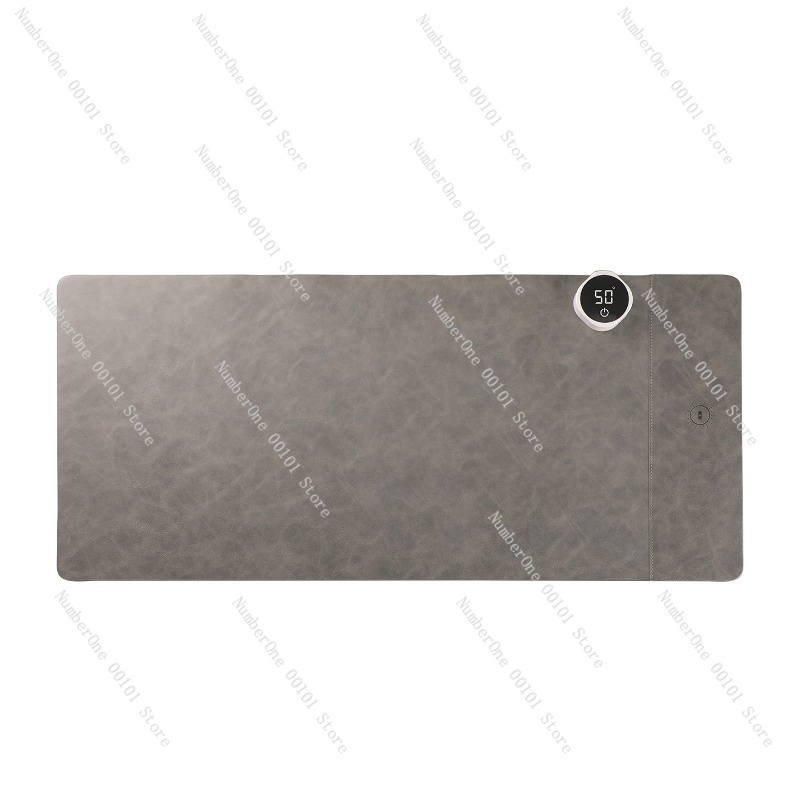 Mouse Charging Pad - แผ่นรองเมาส์ชาร์จไร้สายขนาดใหญ่ แผ่นรองเมาส์สำหรับสำนักงาน แผ่นรองเมาส์แบบมีระบบทำความร้อน แผ่นรองเมาส์สำหรับเล่นเกมแบบขยายใหญ่ อุปกรณ์เสริมคอมพิวเตอร์ตั้งโต๊ะ