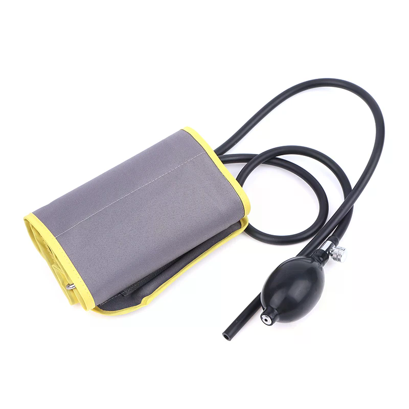 Monitor Arm Single - สายรัดข้อมือวัดความดันโลหิตแบบท่อเดี่ยว/ท่อคู่ อุปกรณ์เสริมสายรัดสำหรับใช้ในบ้าน สายรัดผ้าฝ้ายพร้อมห่วงรูปตัว D สำหรับเครื่องวัดความดันโลหิต