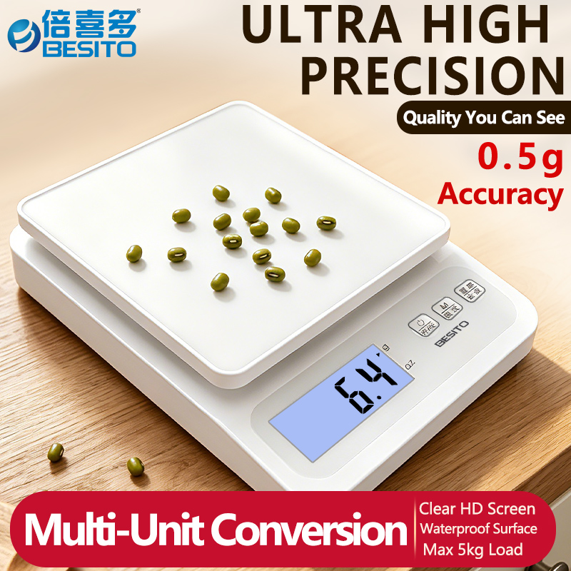 High Tech Kitchen Accessories - เครื่องชั่งอิเล็กทรอนิกส์, เครื่องชั่งในครัว, เครื่องชั่งอาหารสำหรับทำขนมในครัวเรือนที่มีความแม่นยำสูง, เครื่องชั่งกรัมขนาดเล็กที่แม่นยำ, เครื่องชั่งอาหาร, เครื่องชั่งน้ำหนัก