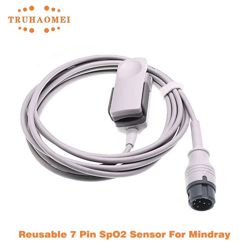 M Tech Accessories - เซ็นเซอร์ SPO2 แบบใช้ซ้ำได้ 8 พิน สำหรับเครื่องวัดออกซิเจน