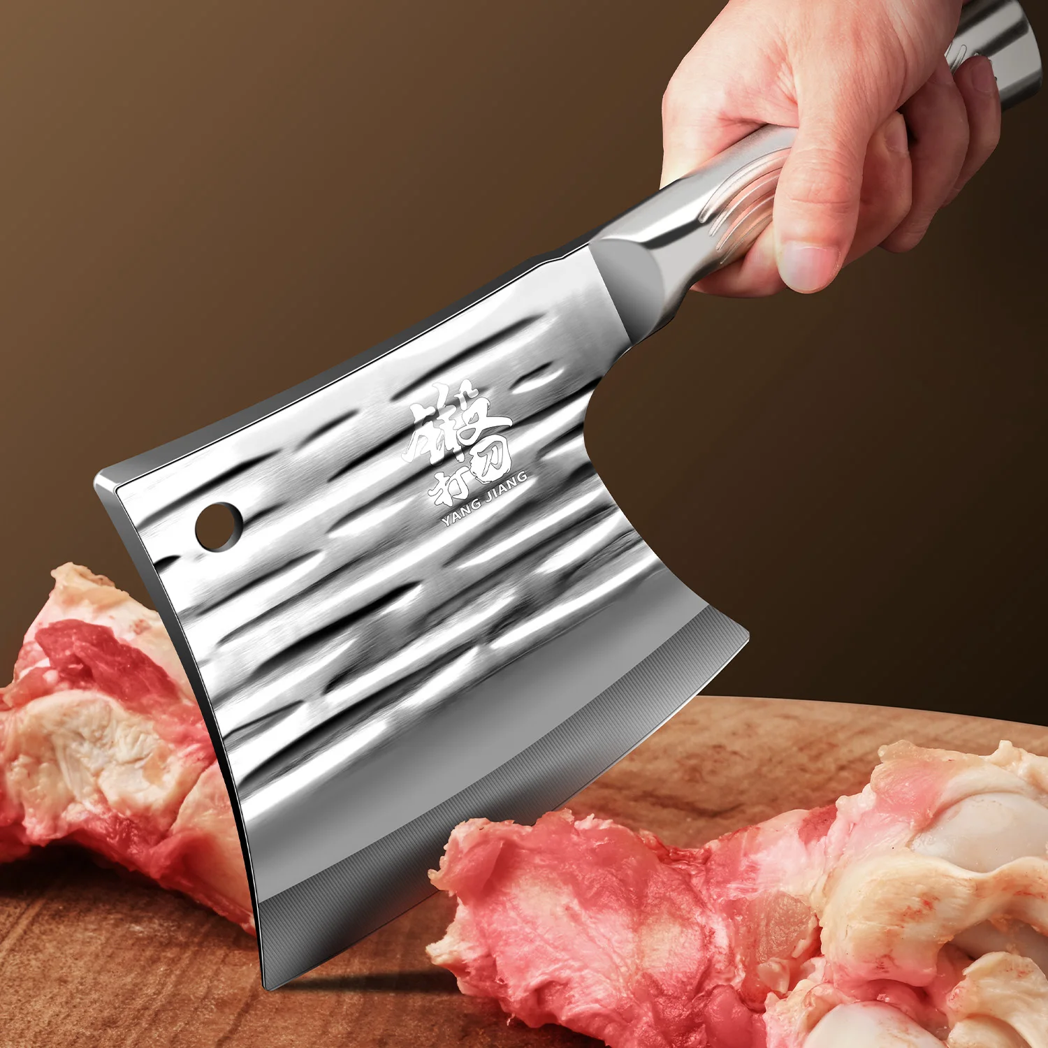 High Tech Kitchen Accessories - มีดหั่นกระดูกแบบคมอเนกประสงค์ทำจากสแตนเลสมีดขวานพิเศษสำหรับใช้ในครัว