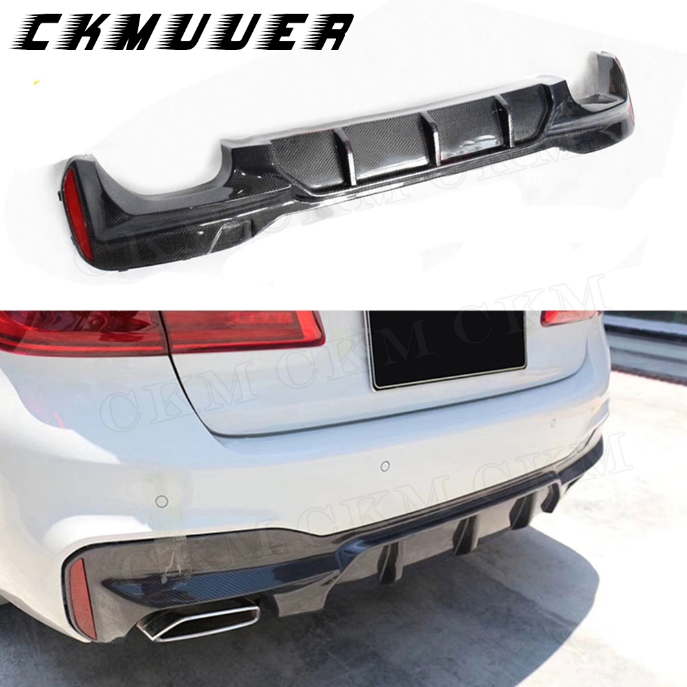 M Tech Accessories - ดิฟฟิวเซอร์หลังคาร์บอนไฟเบอร์ 5 Series สำหรับ BMW G30