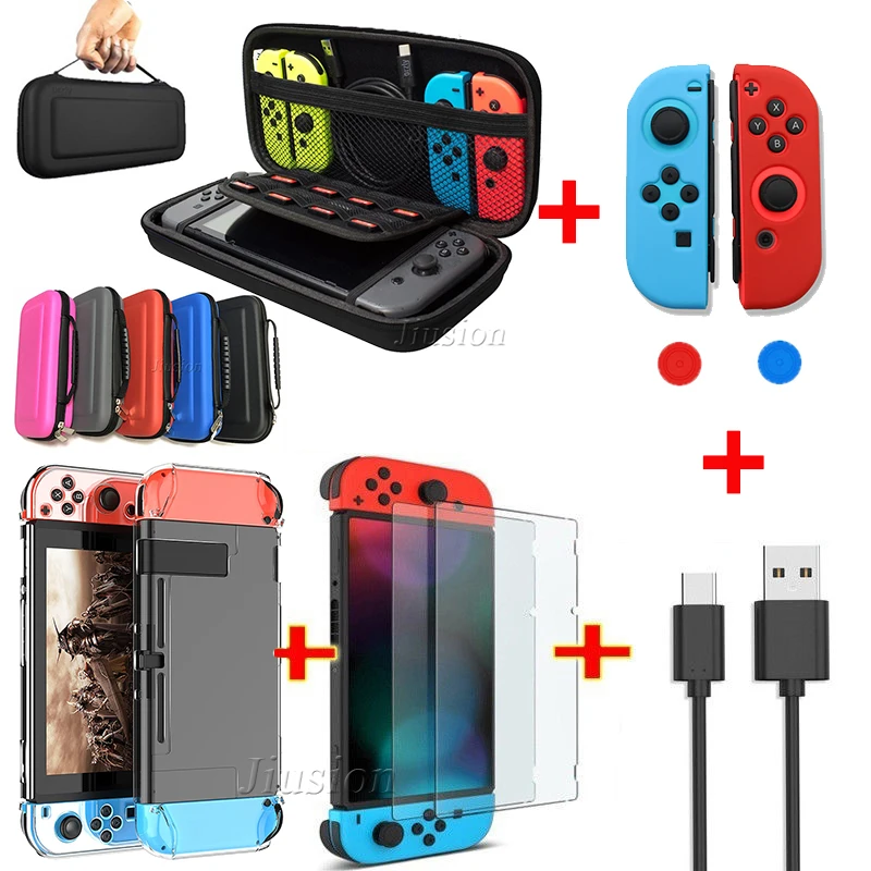 Tech Protect Accessories - 6 in 1 ชุดกระเป๋าสําหรับ Nintendo SWITCH