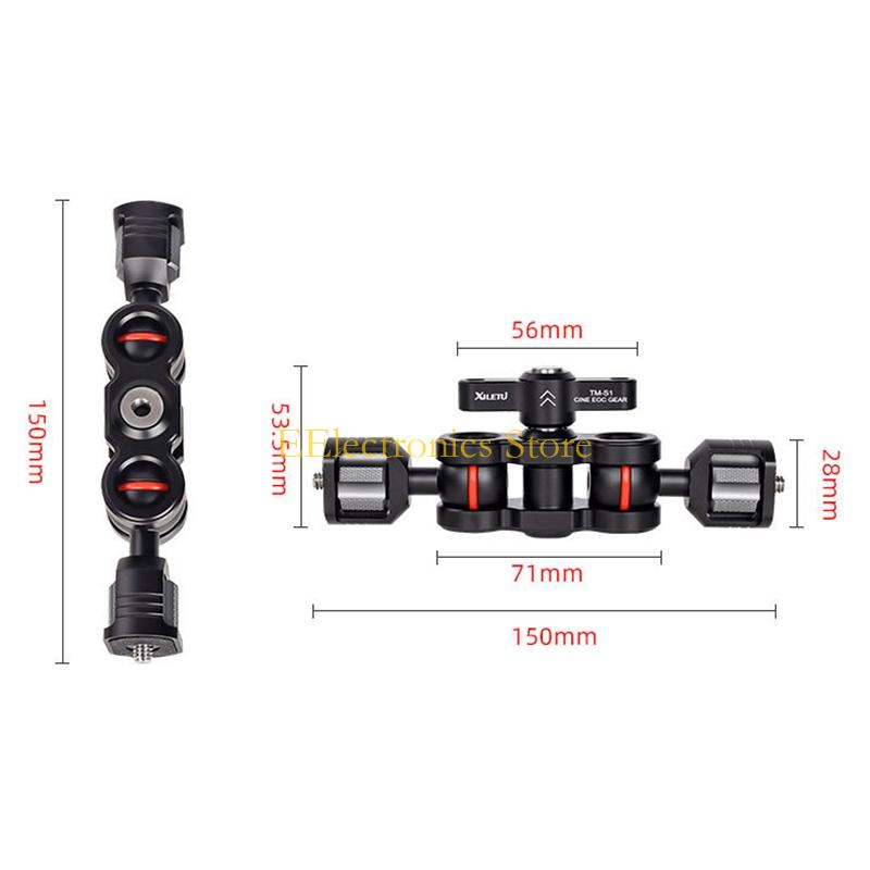 B03C อลูมิเนียมแบบพกพา Magics  - Monitor Arm Single บทวิจารณ์และราคา