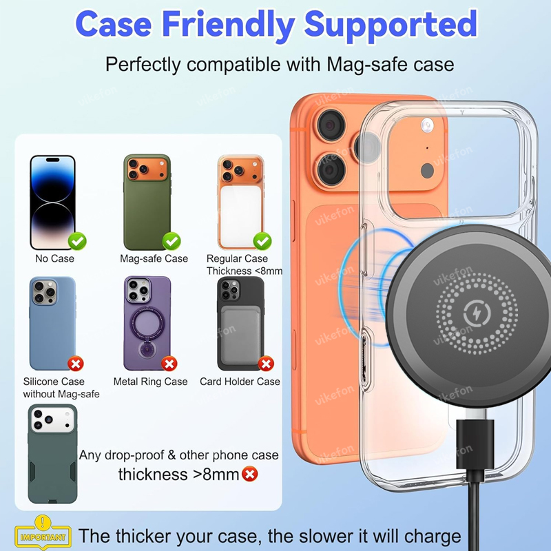 แท่นชาร์จไร้สายแม่เหล็ก 3 in 1 - Wireless Charger 3 In 1 บทวิจารณ์และราคา