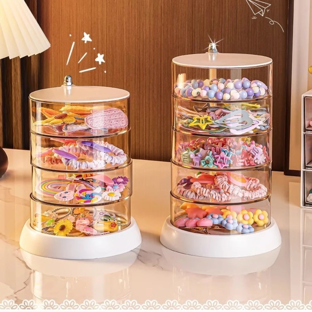 กล่องเก็บอุปกรณ์เสริมผมแบบหมุน - Tech Hair Accessories บทวิจารณ์และราคา