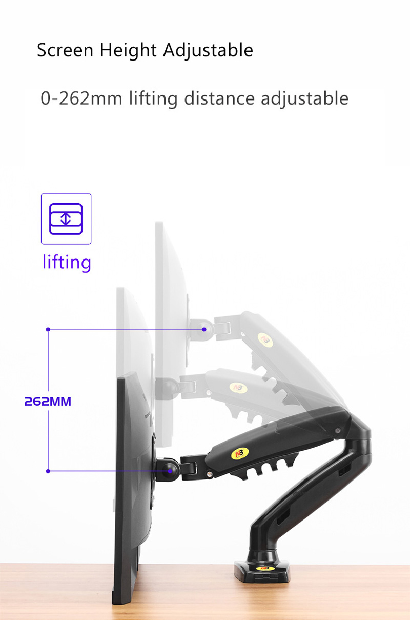 ขาตั้งจอ LED LCD แบบตั้งโต๊ะ N - Monitor Arm Single บทวิจารณ์และราคา