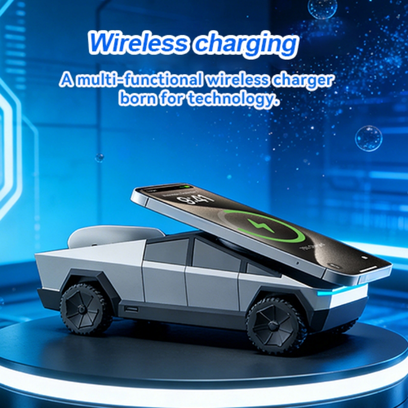 แท่นวางเดสก์ท็อป 3-in-1 CyberD - Wireless Charger 3 In 1 บทวิจารณ์และราคา