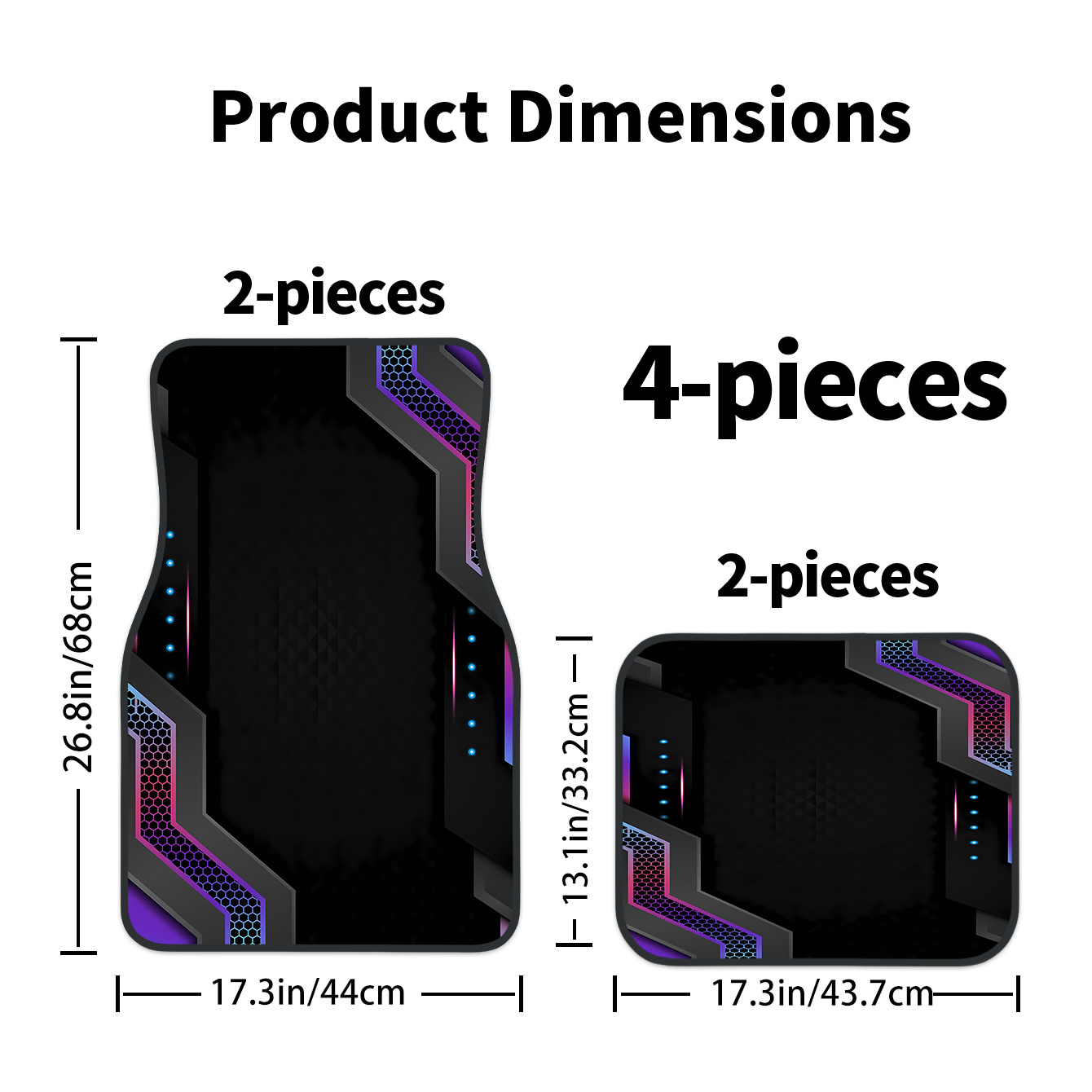พรมปูพื้นรถยนต์พิมพ์ลายกรอบไฮเ - Tech Protect Accessories บทวิจารณ์และราคา