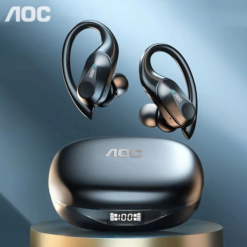 ช้อยส์ AOC ชุดหูฟังกีฬาไร้สายบ - Power Bank Wireless บทวิจารณ์และราคา