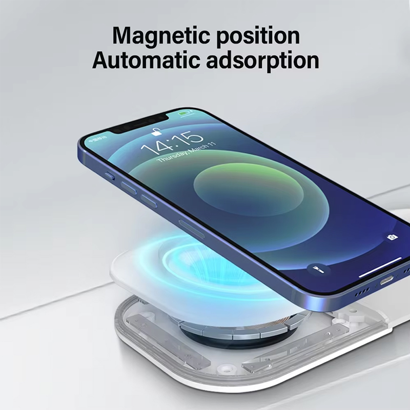 แท่นชาร์จแม่เหล็กพับได้ Univer - Wireless Charger 3 In 1 บทวิจารณ์และราคา