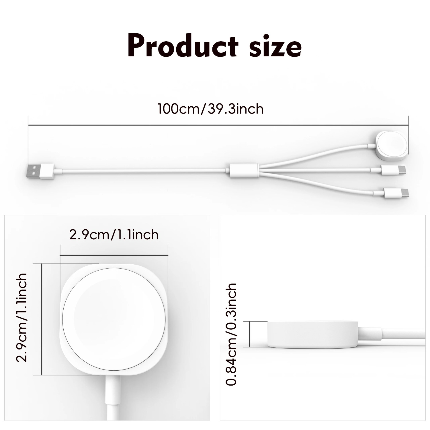 สายชาร์จแม่เหล็ก 3 in 1 สำหรับ - Power Bank Wireless บทวิจารณ์และราคา