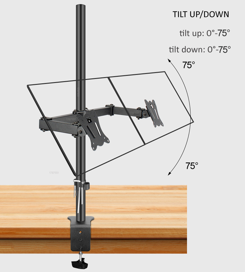 T902-280 ขาตั้งจอภาพคู่แบบหมุน - Monitor Arm Single บทวิจารณ์และราคา
