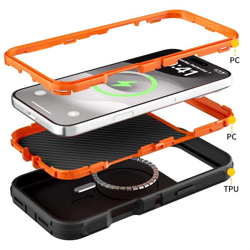 เคสกันกระแทก 3IN1 Rugged Armor - Wireless Charger 3 In 1 บทวิจารณ์และราคา