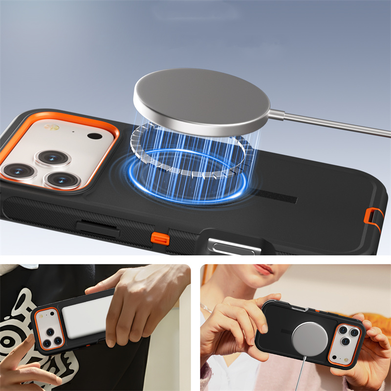 เคสกันกระแทก 3IN1 Rugged Armor - Wireless Charger 3 In 1 บทวิจารณ์และราคา