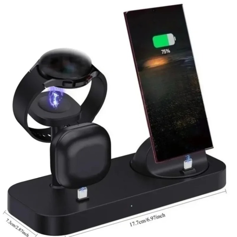 แท่นชาร์จไร้สาย 3 in 1 แบบ Dua - Wireless Charger 3 In 1 บทวิจารณ์และราคา