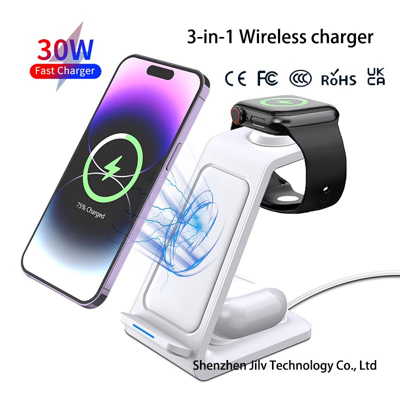 แท่นชาร์จไร้สาย 3 in 1 15W สำห - Wireless Charger 3 In 1 บทวิจารณ์และราคา