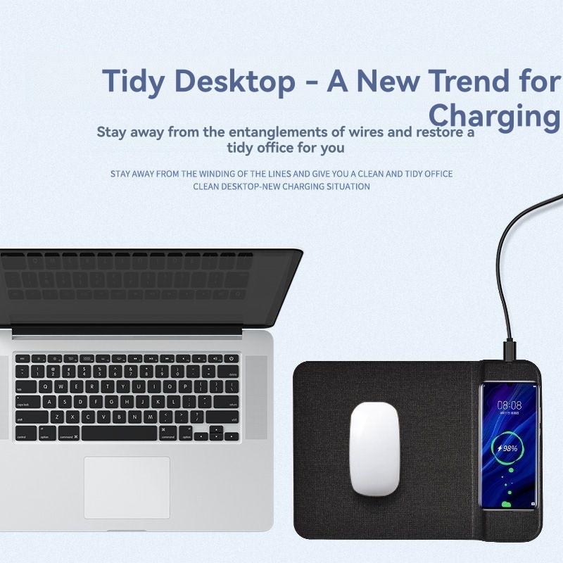 แผ่นชาร์จไร้สายแบบพกพา A003 15 - Mouse Charging Pad บทวิจารณ์และราคา